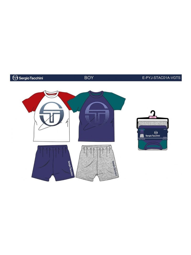 Pigiama bambino SERGIO TACCHINI - Confezione da Blu Bianco - Kiabi
