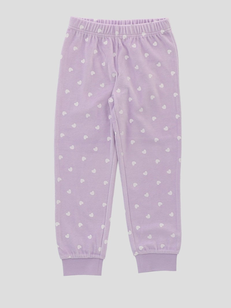 Pigiama 'Bluey' in cotone Viola - Kiabi