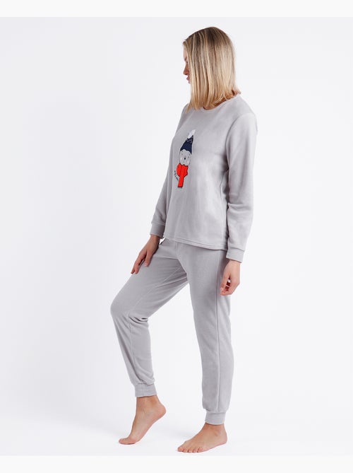 Pigiama caldo a maniche lunghe da donna ADMAS Morning Mouse - Kiabi Pigiama caldo a maniche lunghe da donna ADMAS Morning Mouse - Kiabi