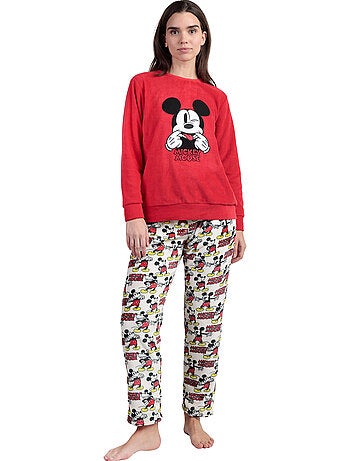 Pigiama caldo a maniche lunghe da donna DISNEY Best Mickey