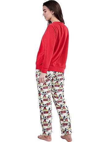 Pigiama caldo a maniche lunghe da donna DISNEY Best Mickey