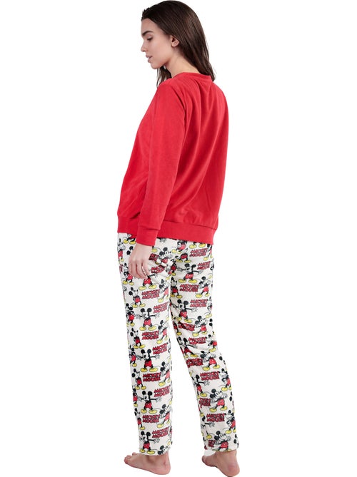Pigiama caldo a maniche lunghe da donna DISNEY Best Mickey - Kiabi Pigiama caldo a maniche lunghe da donna DISNEY Best Mickey - Kiabi