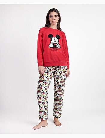 Pigiama caldo a maniche lunghe da donna DISNEY Best Mickey