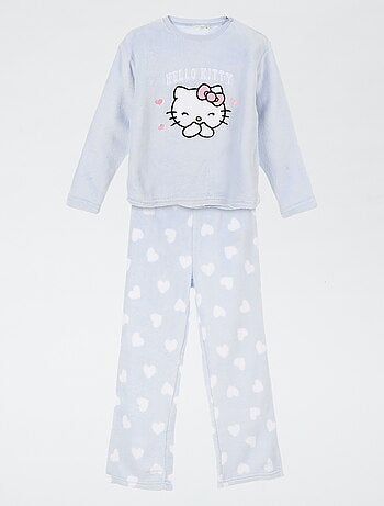 Pigiama caldo in pile 'Hello Kitty'