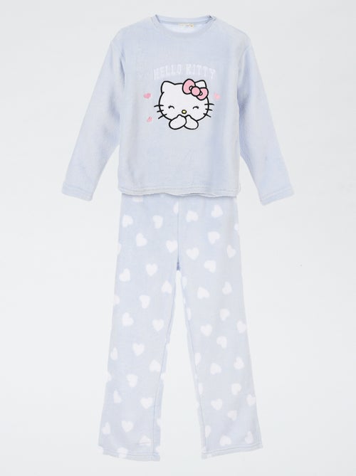 Pigiama caldo in pile 'Hello Kitty' - Kiabi