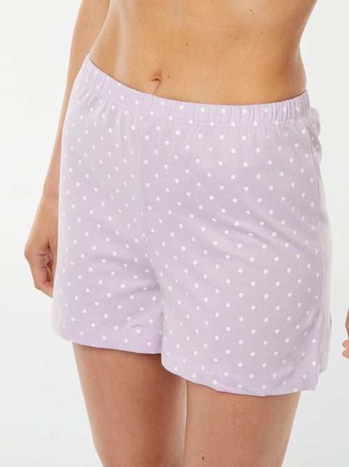 Pigiama canotta + shorts Stitch - 2 pezzi - Kiabi