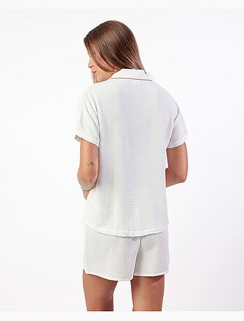 Pigiama classico a maniche corte da donna ADMAS CLASSIC
