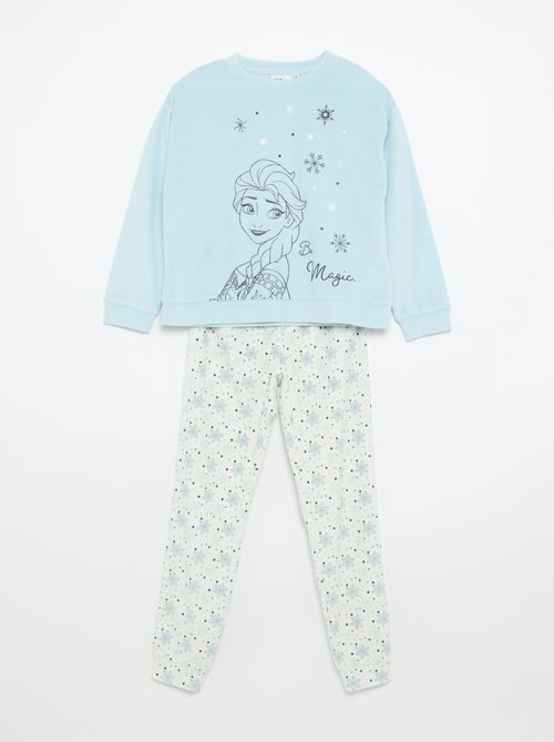 Pigiama completo \'Disney\' \'Frozen\' in velluto - Kiabi