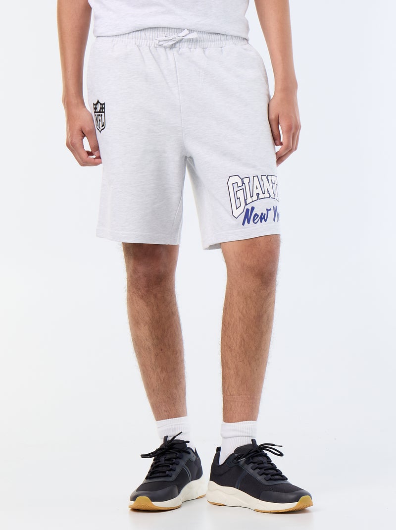 Pigiama completo 'NFL' t-shirt + pantaloncini - 2 pezzi Grigio - Kiabi