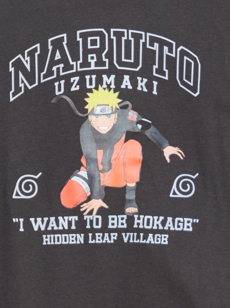 Pigiama completo pantalone + t-shirt 'Naruto' - 2 pezzi Nero - Kiabi