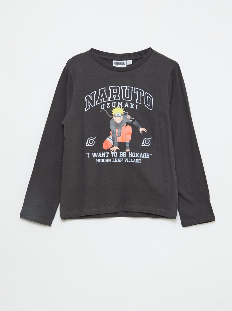 Pigiama completo pantalone + t-shirt 'Naruto' - 2 pezzi Nero - Kiabi