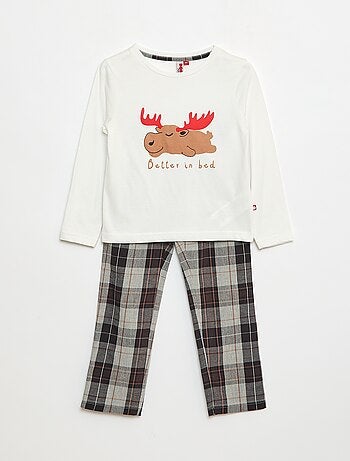 Pigiama completo t-shirt + pantaloni - 2 pezzi