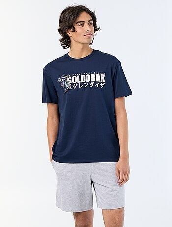 Pigiama completo t-shirt + shorts 'Goldorak' - 2 pezzi