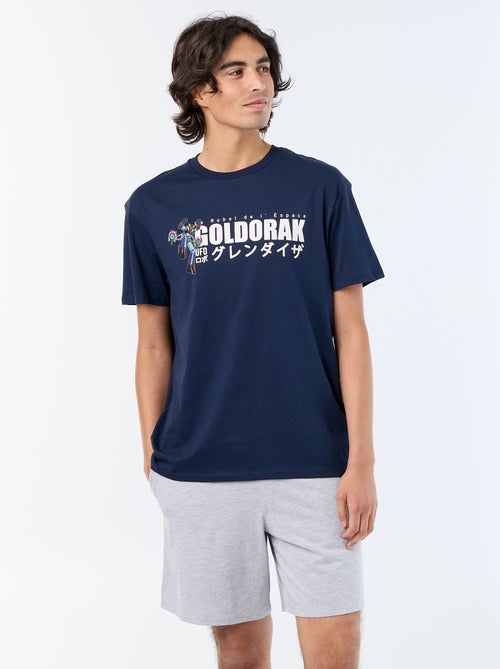 Pigiama completo t-shirt + shorts 'Goldorak' - 2 pezzi - Kiabi