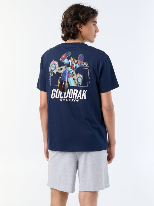 Pigiama completo t-shirt + shorts 'Goldorak' - 2 pezzi - Kiabi
