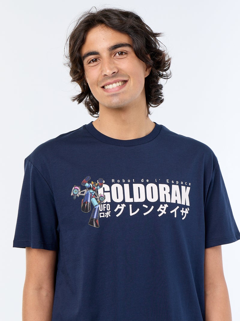 Pigiama completo t-shirt + shorts 'Goldorak' - 2 pezzi Grigio - Kiabi