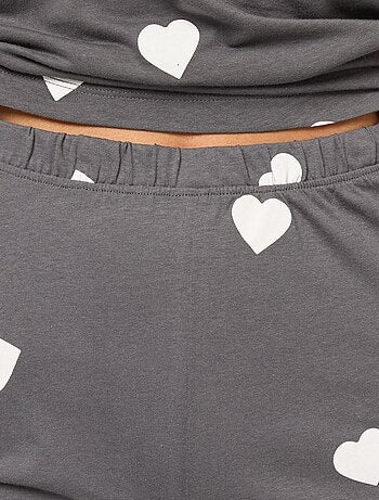 Completo pigiama t-shirt + pantaloni - 2 pezzi