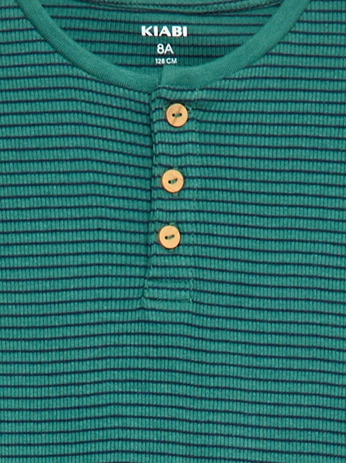 Pigiama composto da t-shirt + pantaloni a coste - 2 pezzi - Kiabi