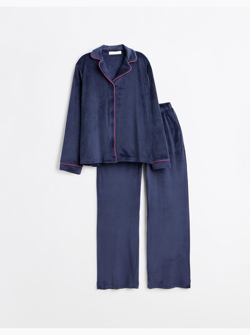 Pigiama con bordino, mo fashion Blu - Kiabi