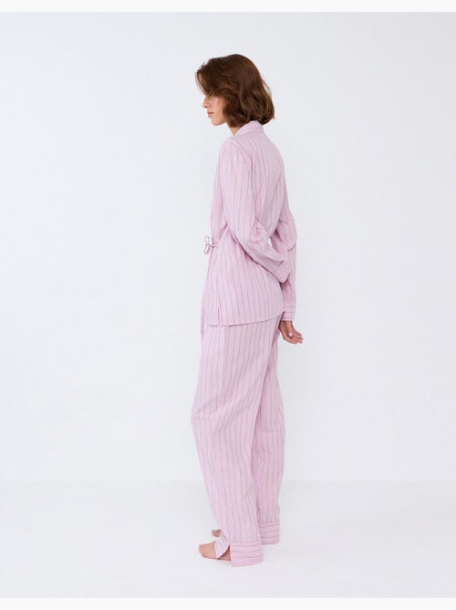 Pigiama con camicia a righe, mo fashion - Kiabi