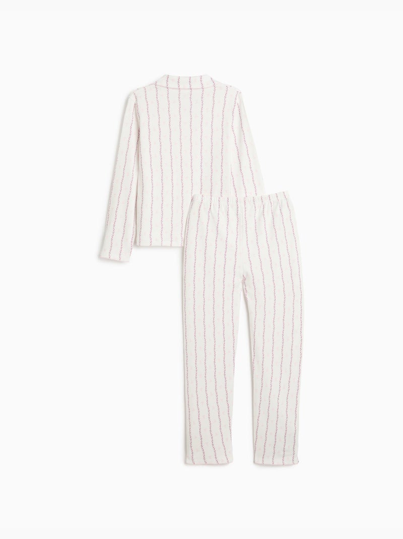 Pigiama con camicia, mo fashion Bianco - Kiabi