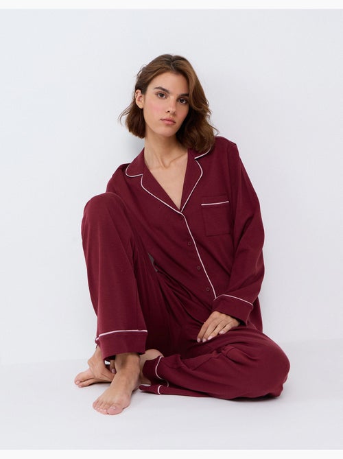 Pigiama con camicia, mo fashion - Kiabi