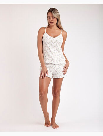 Pigiama con spalline sottili ADMAS Sweet Lollipop per donna