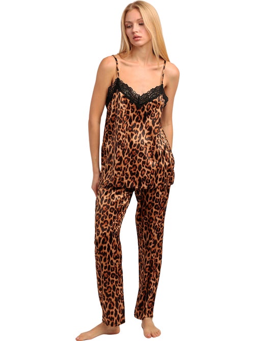 Pigiama con spalline sottili Skin Luxe da donna ADMAS LUXURY - Kiabi Pigiama con spalline sottili Skin Luxe da donna ADMAS LUXURY - Kiabi