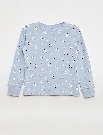 Completo pigiama stampato t-shirt + pantaloni - 2 pezzi