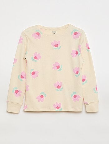 Completo pigiama stampato t-shirt + pantaloni - 2 pezzi