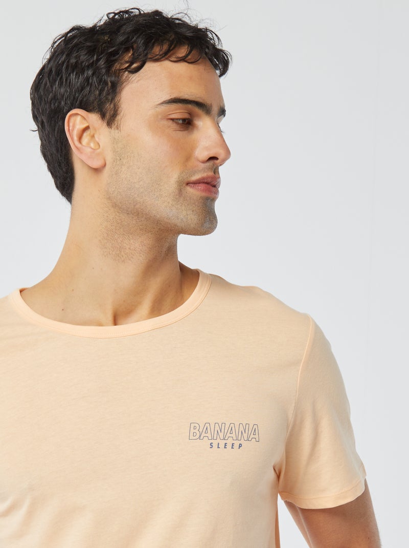 Pigiama corto - 2 pezzi ARANCIONE - Kiabi