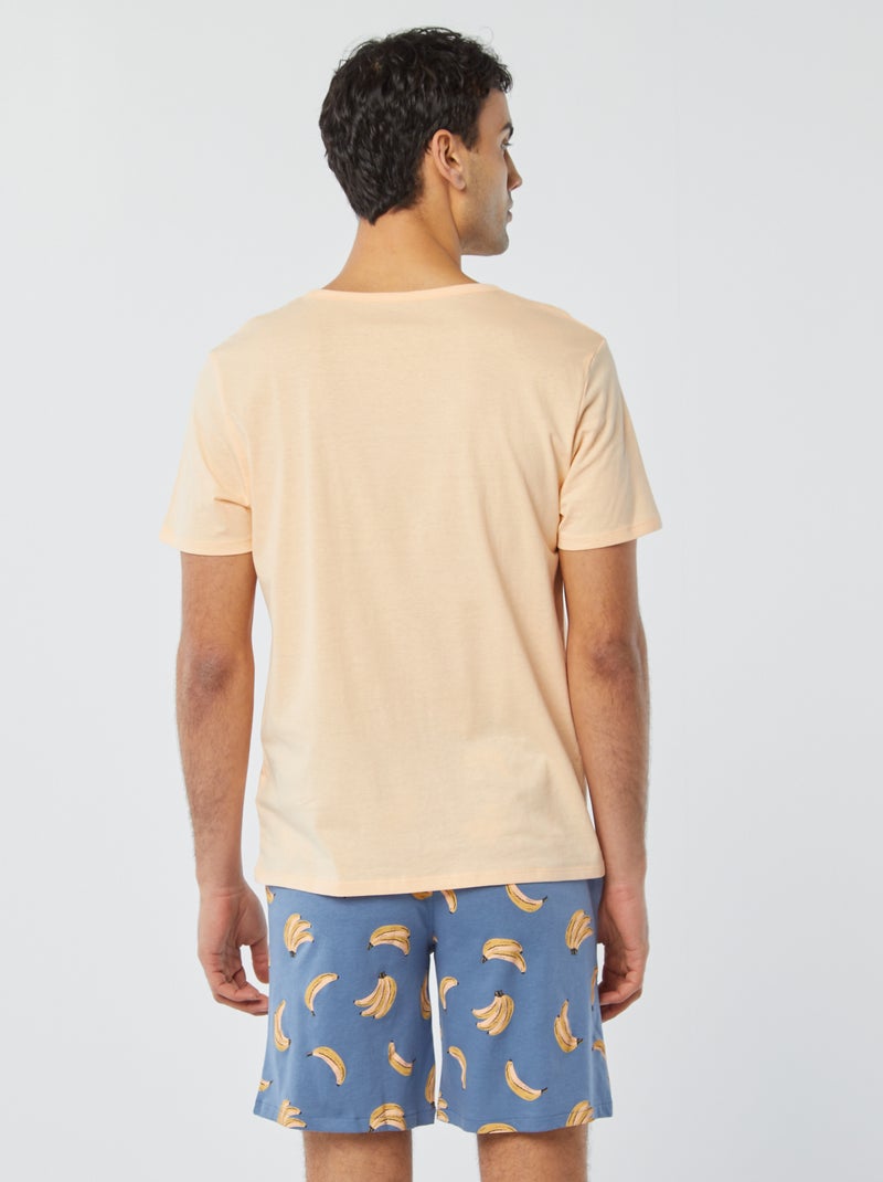 Pigiama corto - 2 pezzi ARANCIONE - Kiabi