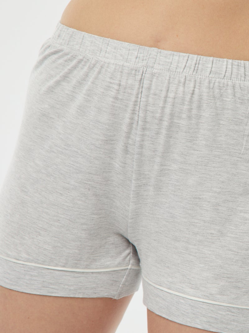 Pigiama corto - 2 pezzi GRIGIO - Kiabi