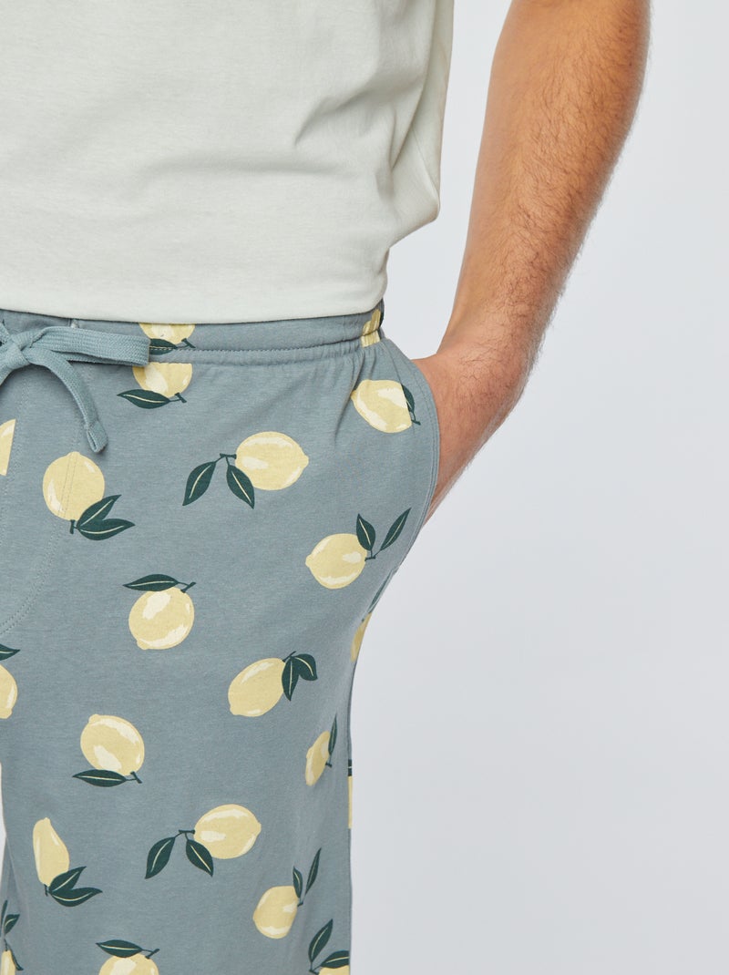 Pigiama corto - 2 pezzi VERDE - Kiabi