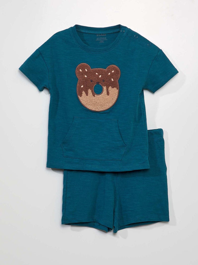 Pigiama corto - Stampa koala - 2 pezzi BLU - Kiabi