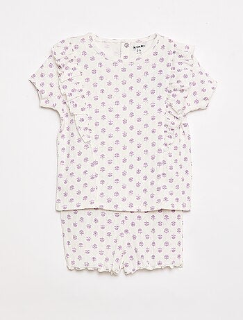 Pigiama corto 2 pezzi