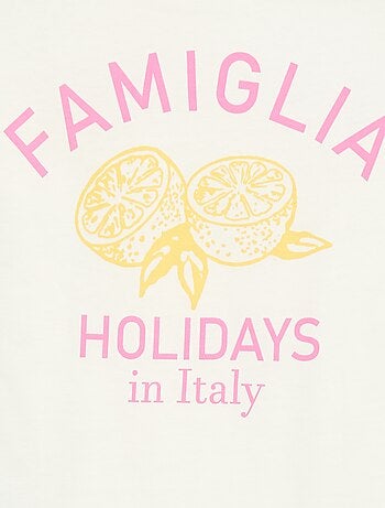 Pigiama corto 2 pezzi