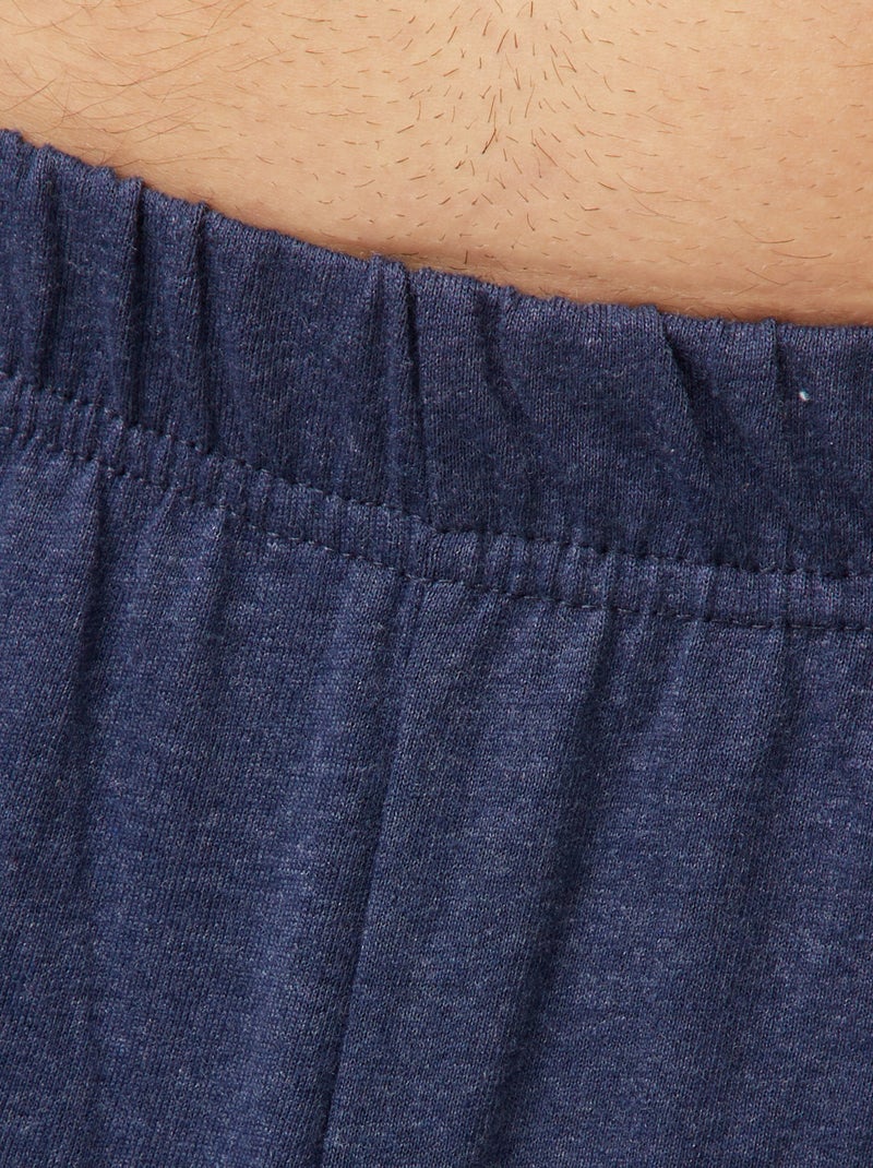 Pigiama corto 2 pezzi con stampa ninja BLU - Kiabi