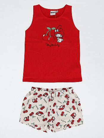 Pigiama corto 2 pezzi 'Hello Kitty'