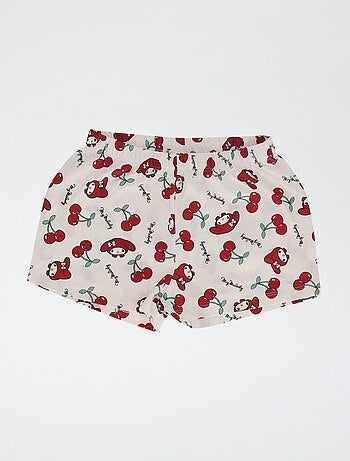 Pigiama corto 2 pezzi 'Hello Kitty'