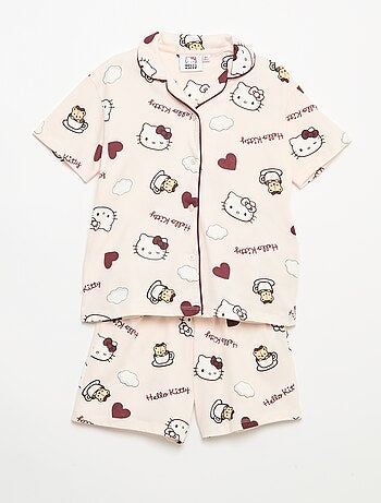 Pigiama corto 2 pezzi 'Hello Kitty'