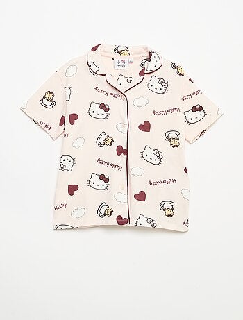 Pigiama corto 2 pezzi 'Hello Kitty'
