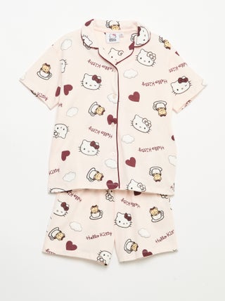 Pigiama corto 2 pezzi 'Hello Kitty'