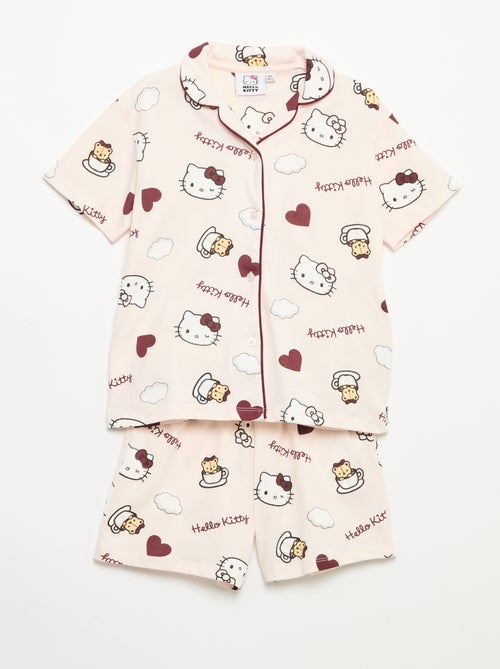 Pigiama corto 2 pezzi 'Hello Kitty' - Kiabi