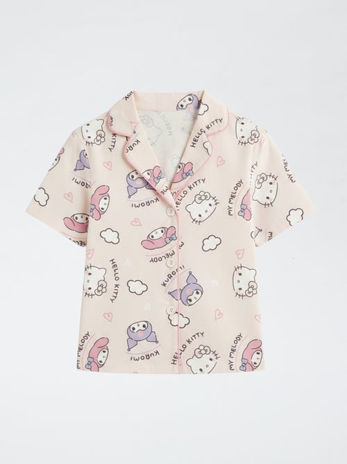 Pigiama corto 2 pezzi in jersey di cotone 'Hello Kitty' - Kiabi