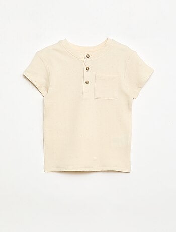 Pigiama corto 2 pezzi in maglia a costine