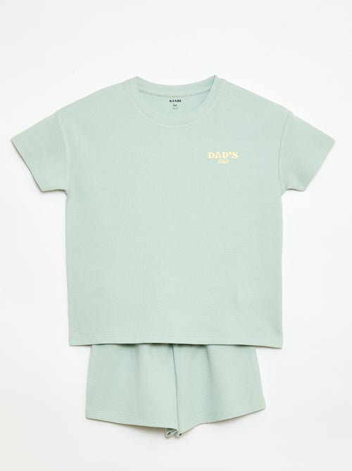 Pigiama corto 2 pezzi - Kiabi