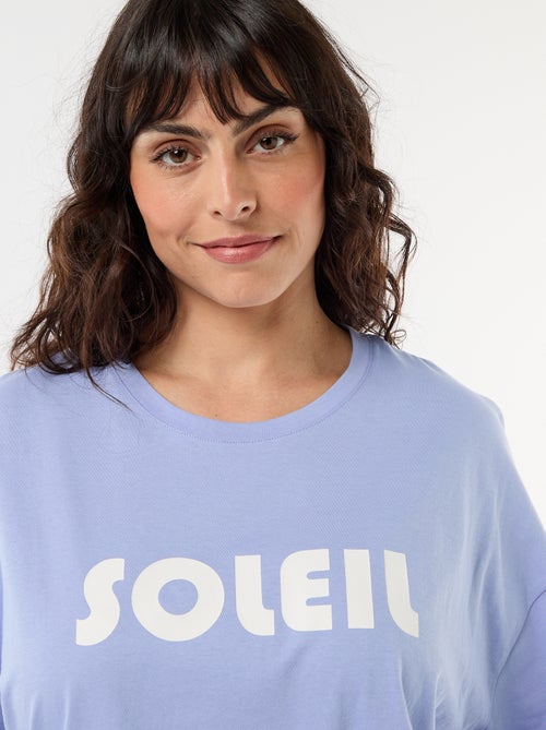 Pigiama corto a fantasia - 2 pezzi - Kiabi