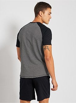 Pigiama corto a righe - Kiabi