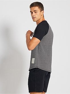 Pigiama corto a righe - Kiabi